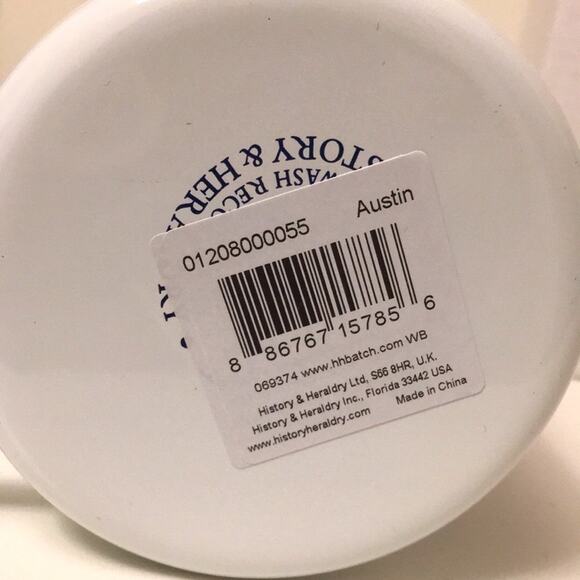 Austin coffee Mug enamel retro look camping new - Picture 2 of 4